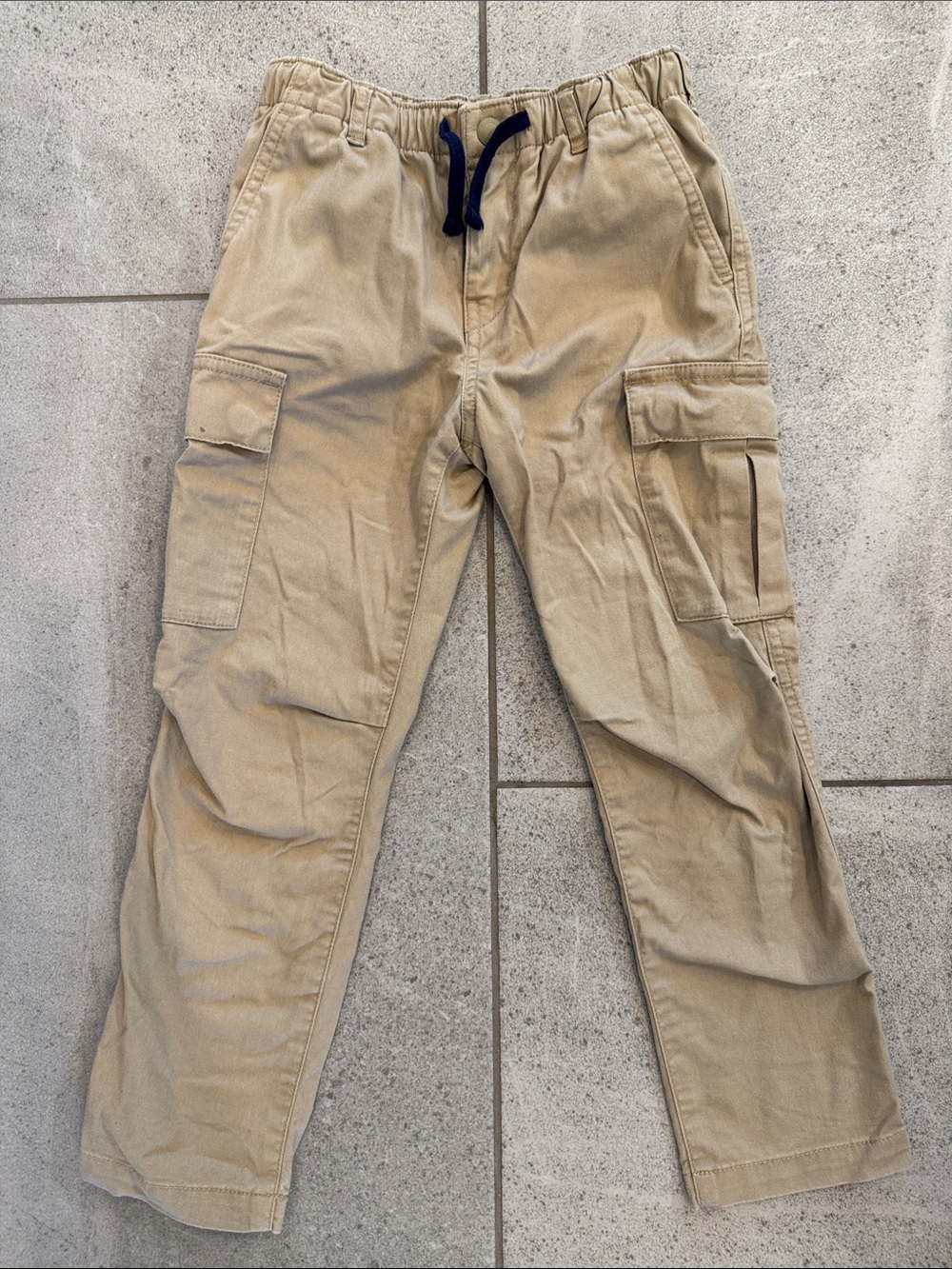 Polo Ralph Lauren Boys Stretch Twill Cargo Pants Tan, Size 5